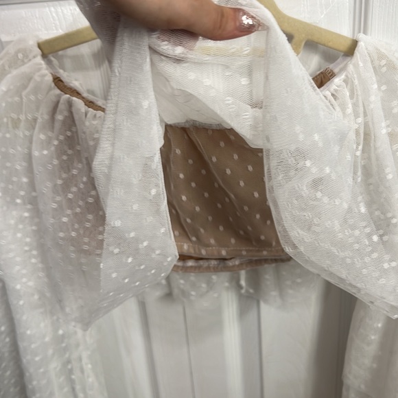 Ruffled Crop Top - Picture 2 of 3